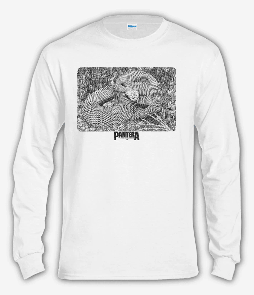 Polera manga larga Blanco de Pantera Trendkill