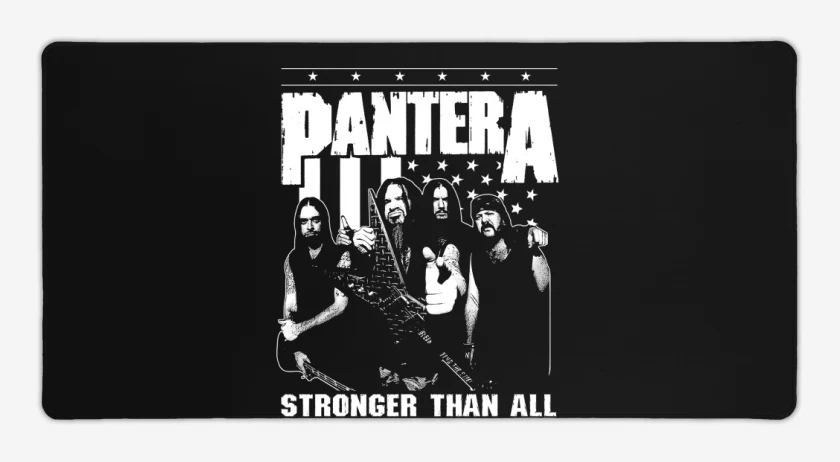 Mouse pad Gamer Pantera Stronger Than All