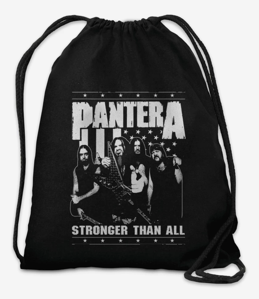 Mochila Negro de Pantera Stronger Than All