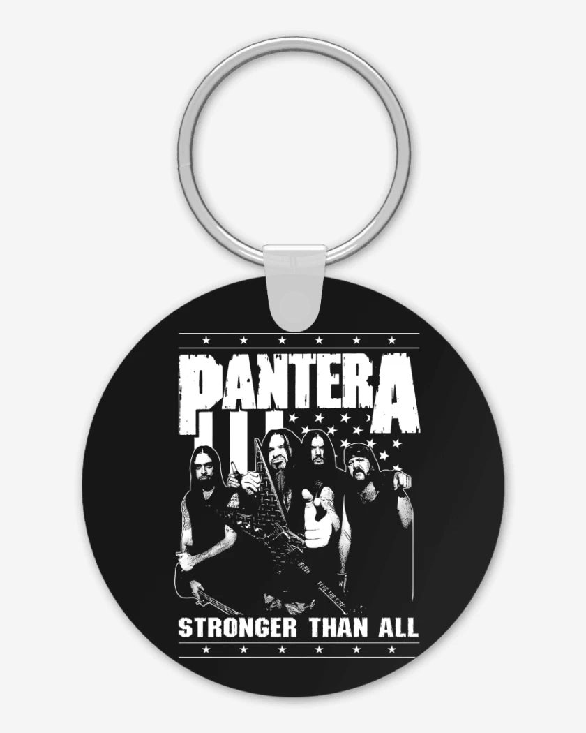 Llavero Pantera Stronger Than All