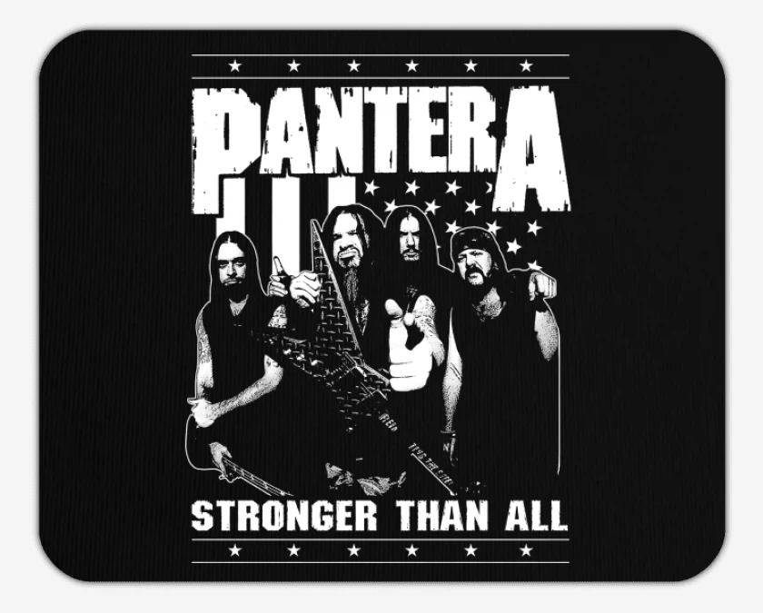 Mousepad Pantera Stronger Than All