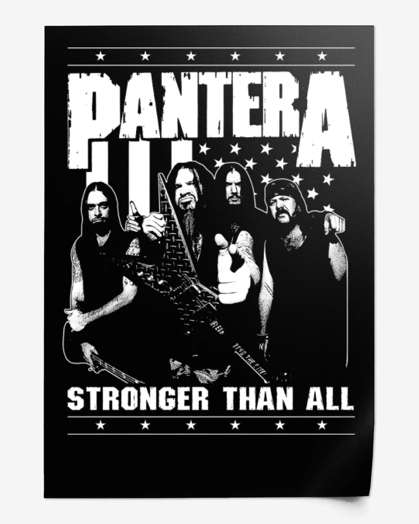 Print Pantera Stronger Than All