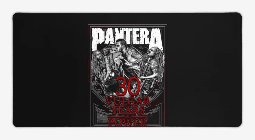 Mouse pad Gamer Pantera 30 Vulgar Years