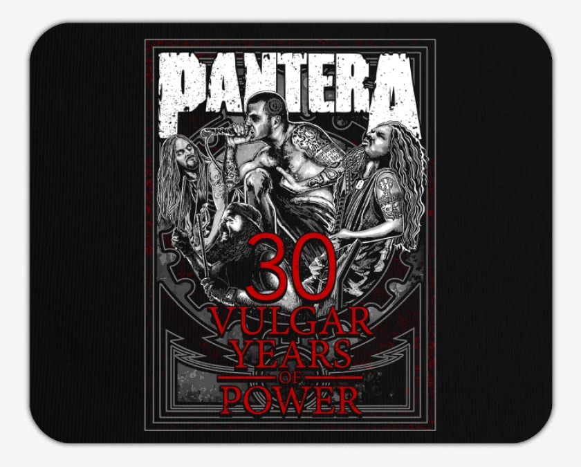 Mousepad Pantera 30 Vulgar Years