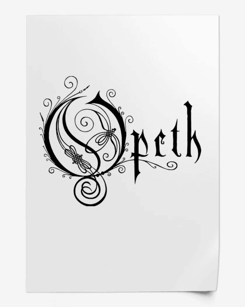 Print Opeth logo