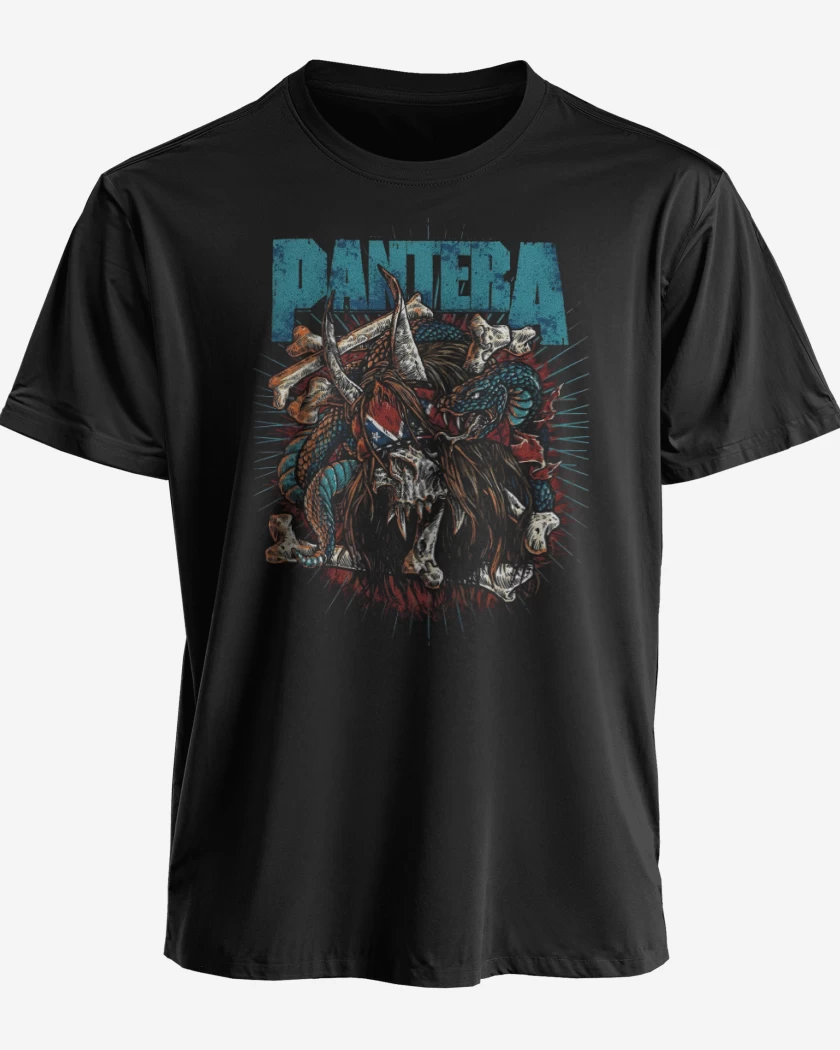 Polera Pantera Dimebag Skull