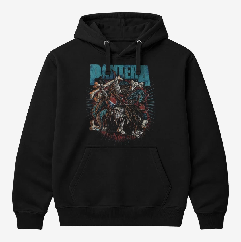 Polerón Canguro Pantera Dimebag Skull