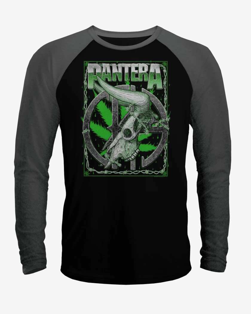 Polera Raglan Pantera Groove and Weed