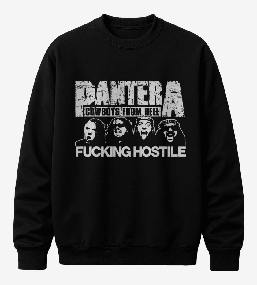 Poleron polo Pantera Fucking Hostile