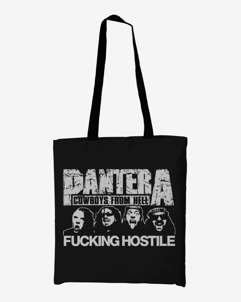 Totebag Pantera Fucking Hostile