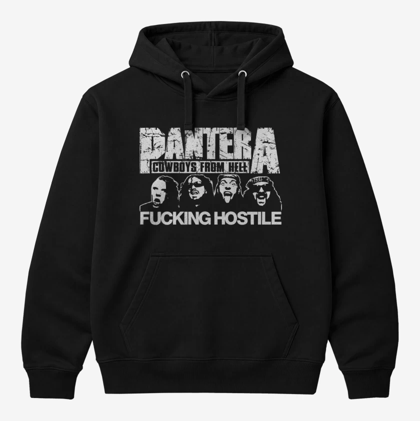 Polerón Canguro Pantera Fucking Hostile