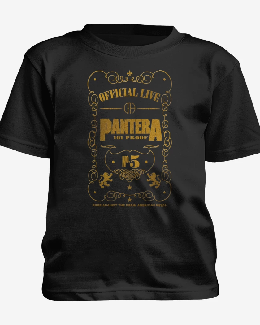 Polera de niño Pantera Official Live