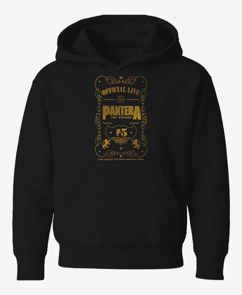 Poleron de niño Negro de Pantera Official Live