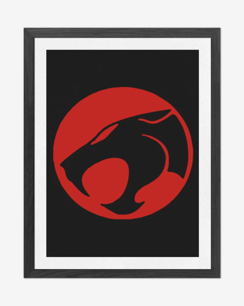 Cuadro decorativo Negro de Thundercats