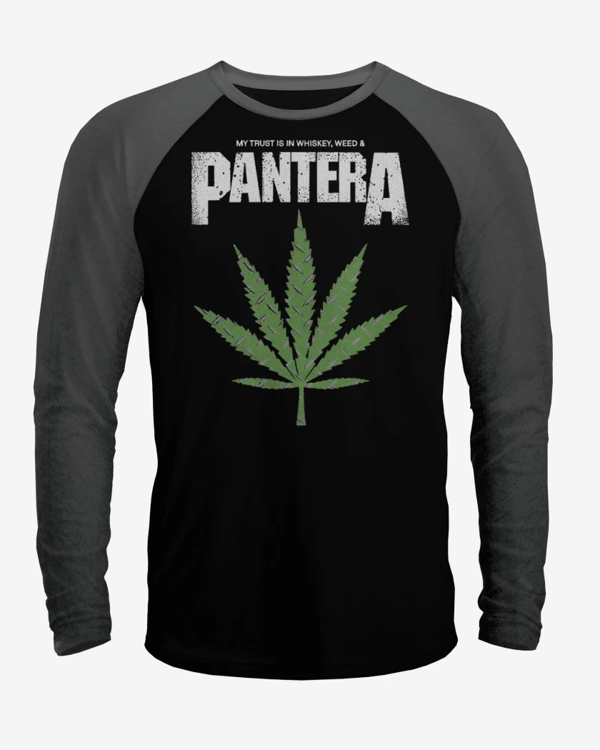 Polera Raglan Pantera Weed