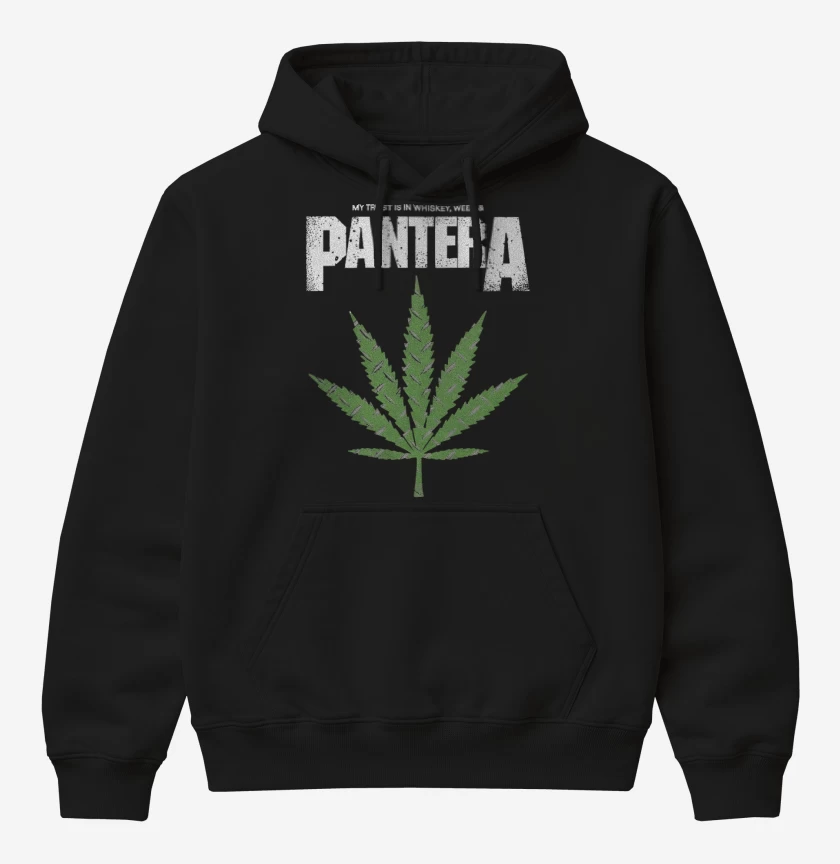 Poleron Canguro básico Pantera Weed