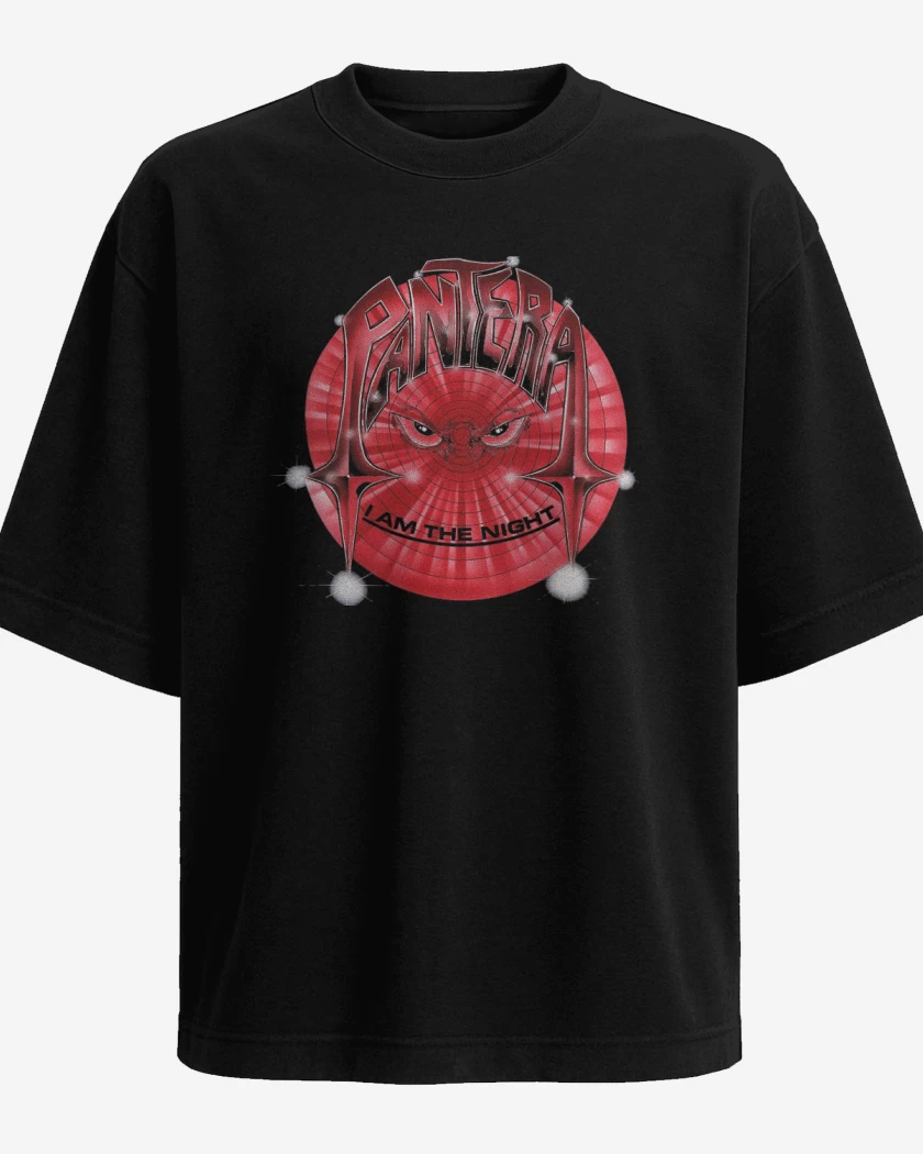 Polera Oversize Pantera I Am The Night