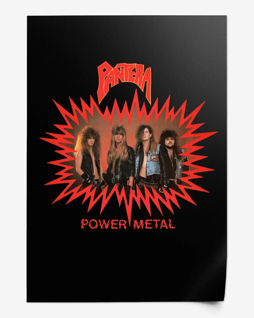 Print Pantera Power Metal