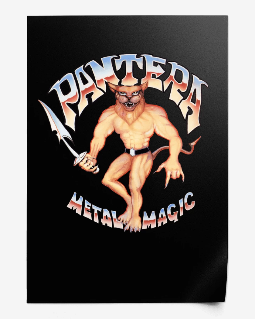 Print Pantera Metal Magic
