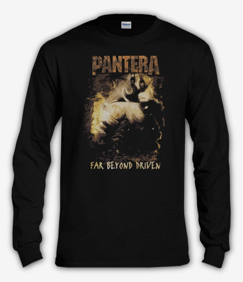 Polera manga larga Negro de Pantera Far Beyond Driven