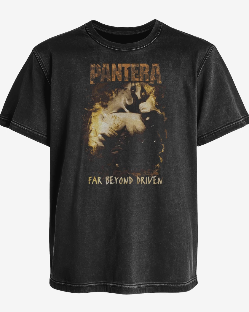 Polera desgastada Pantera Far Beyond Driven