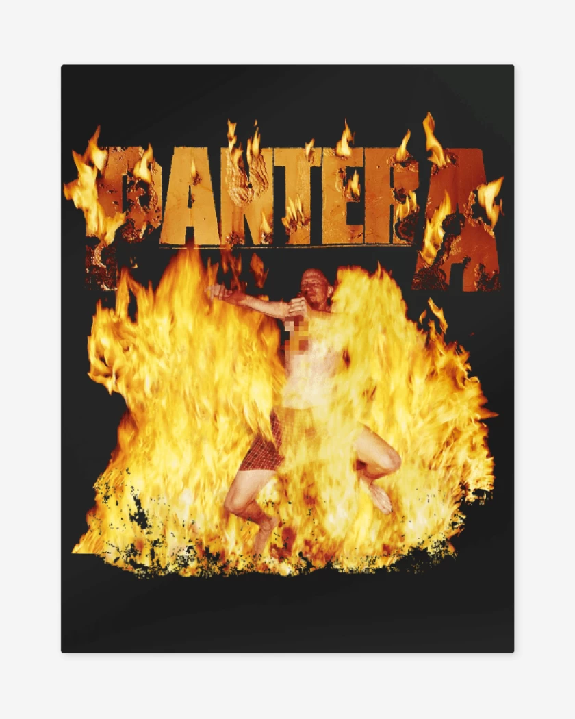 Print metalico Pantera Reinventing the Steel