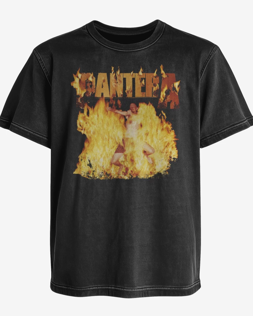 Polera desgastada Pantera Reinventing the Steel