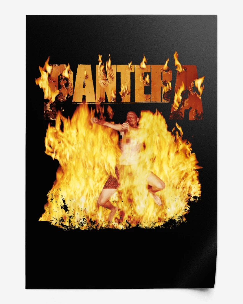 Print Pantera Reinventing the Steel