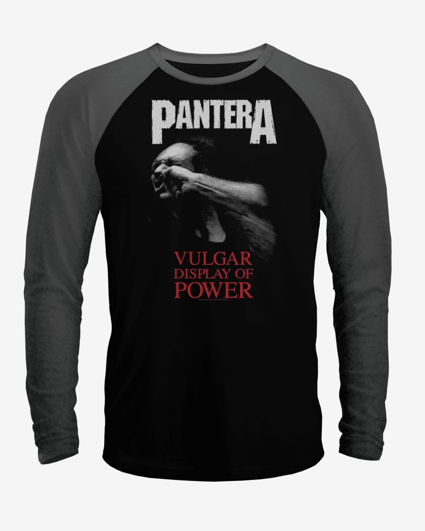 Polera Raglan Pantera Vulgar Display of Power