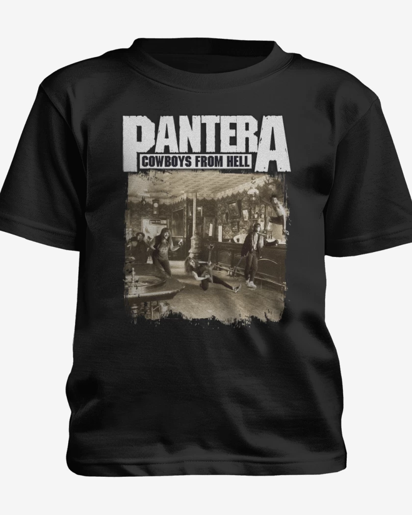 Polera de niño Pantera Cowboys From Hell