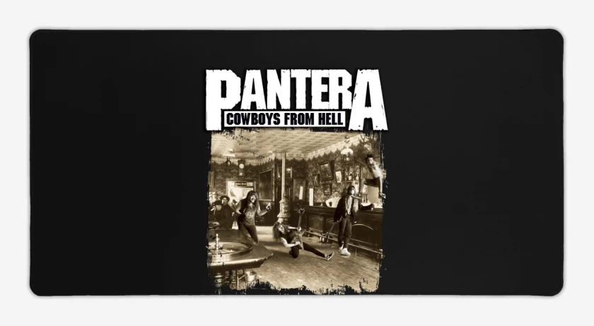 Mouse pad Gamer Pantera Cowboys From Hell