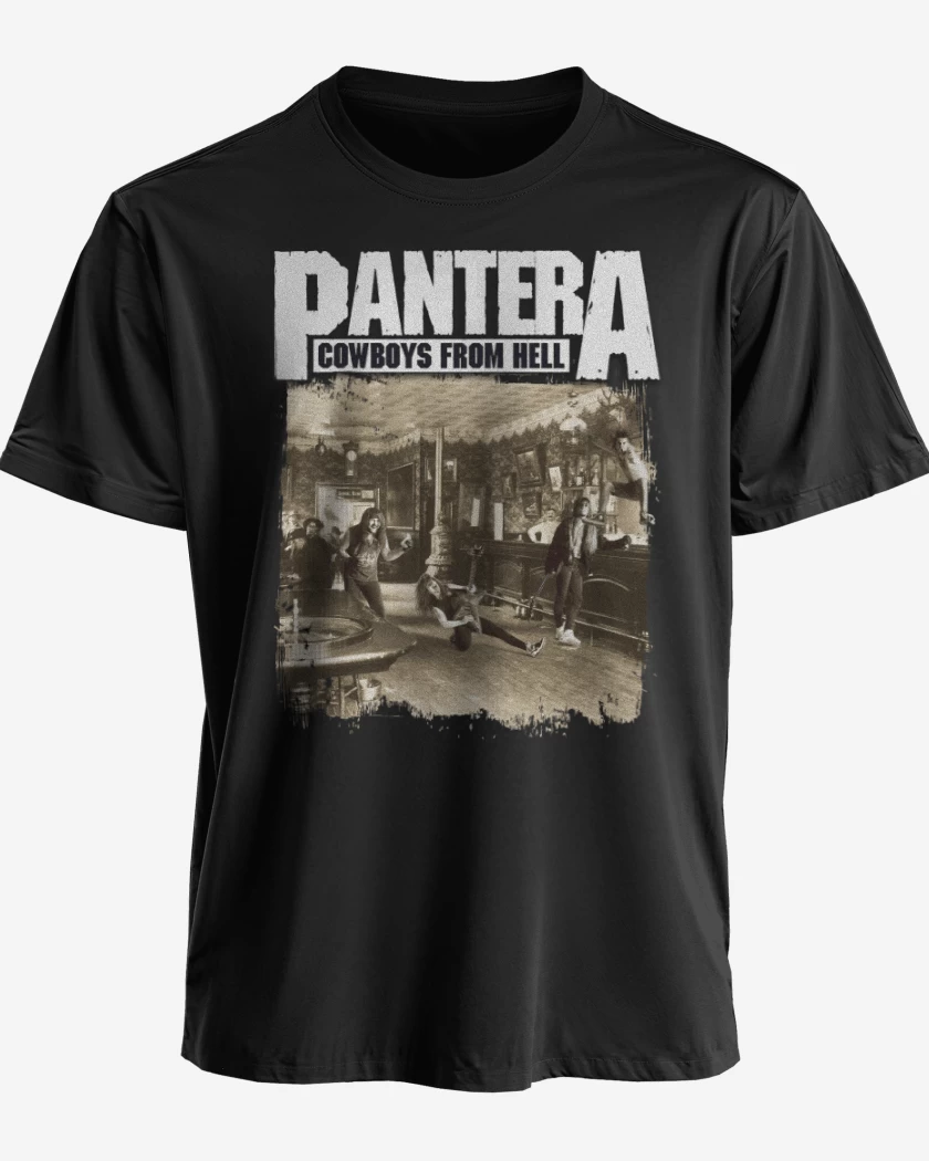 Polera Pantera Cowboys From Hell