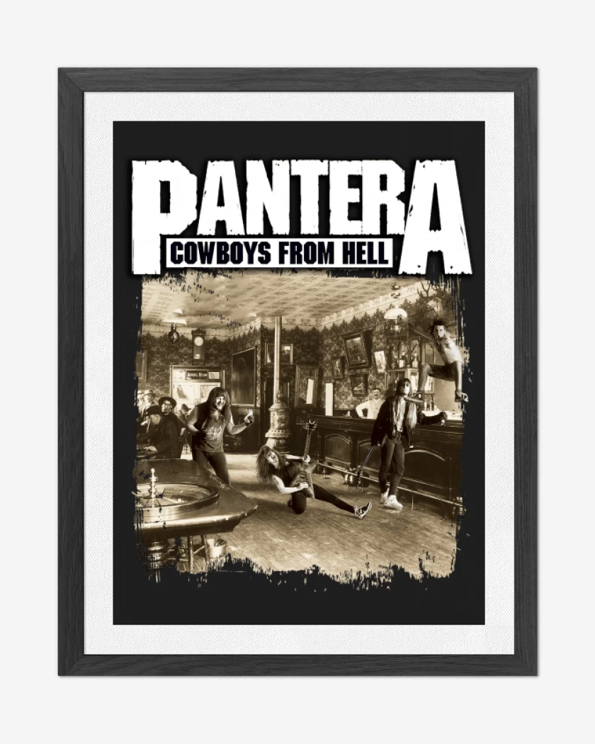 Cuadro decorativo Pantera Cowboys From Hell