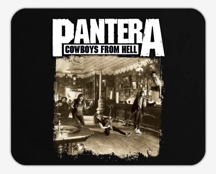 Mousepad Pantera Cowboys From Hell