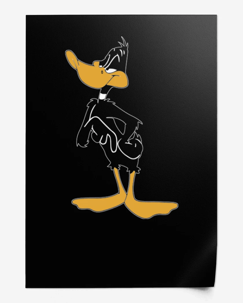 Print Negro de Lucas El pato