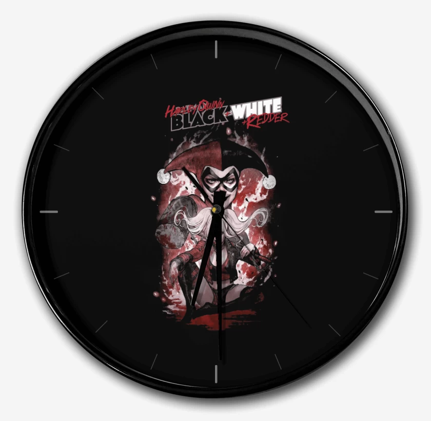 Reloj Harley Quinn Black & White