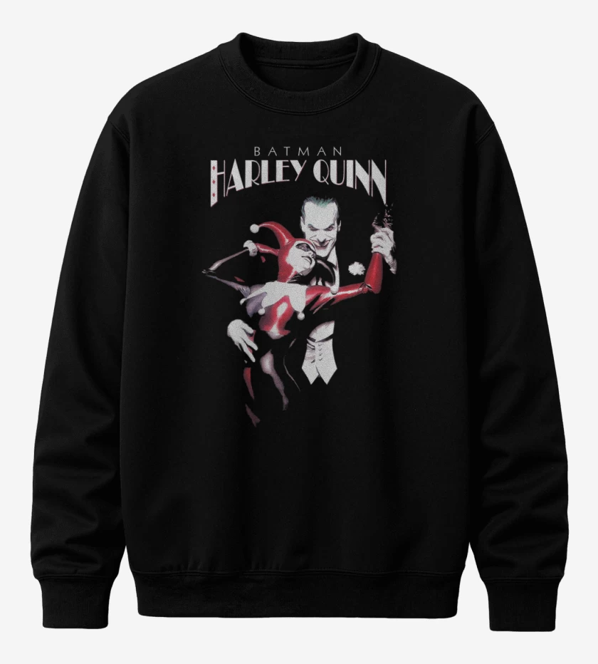 Poleron polo Batman Harley Quinn