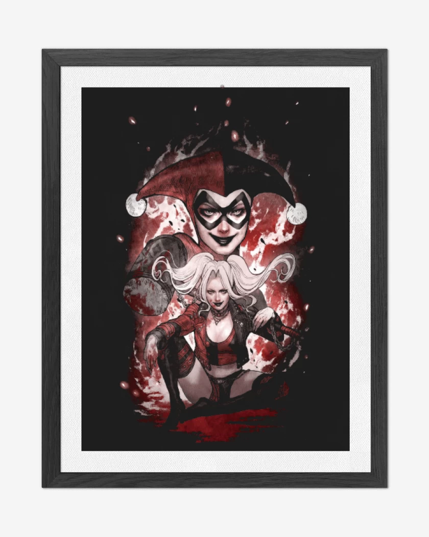 Cuadro decorativo Negro de Quinn Harley