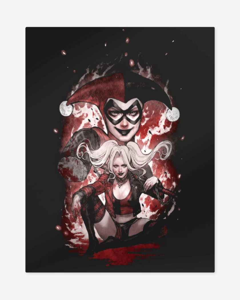 Print metalico Negro de Quinn Harley