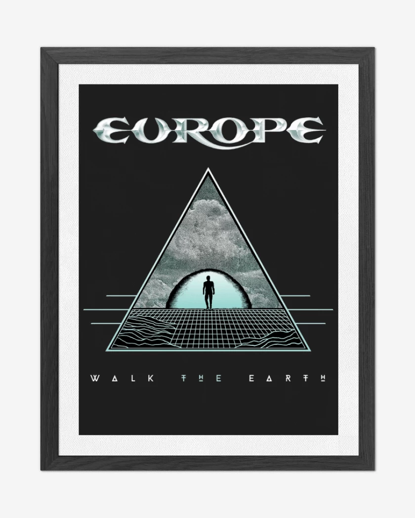 Cuadro decorativo Negro de Europe Walk The Earth