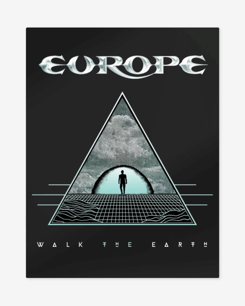 Print metalico Europe Walk The Earth