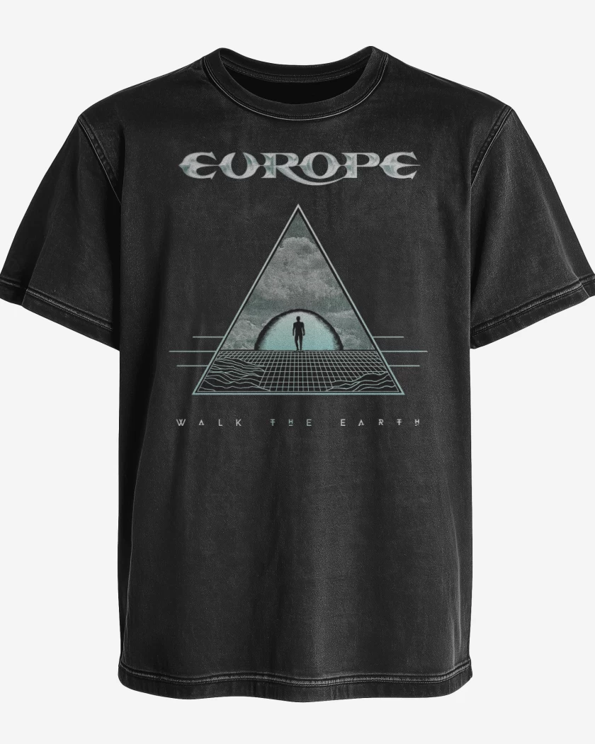 Polera desgastada Europe Walk The Earth