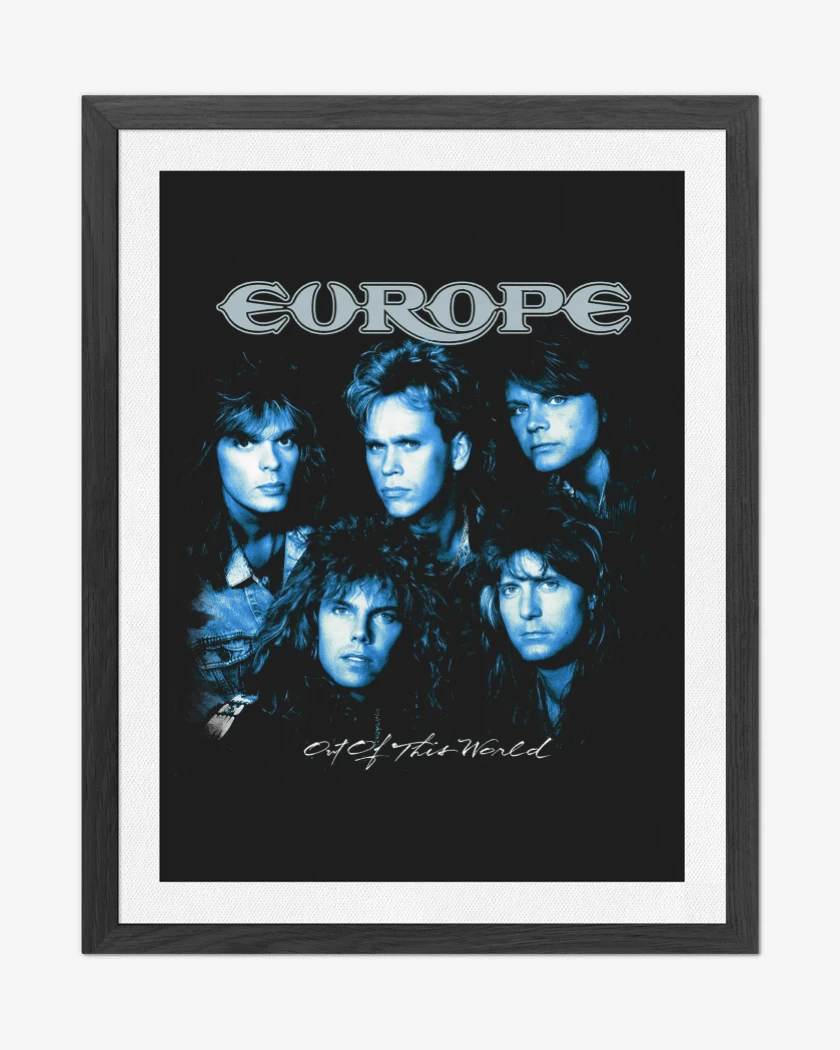 Cuadro decorativo Negro de Europe Out of This World