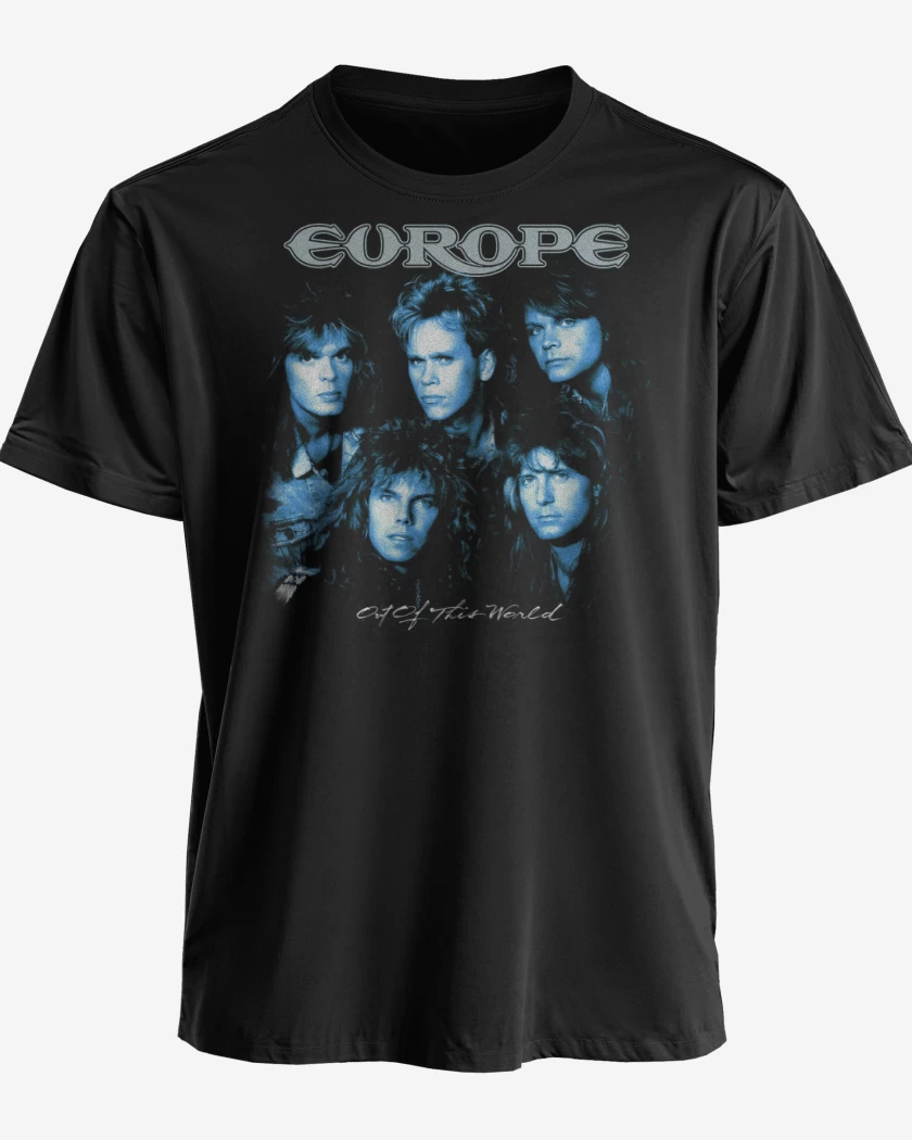 Polera premium Negro de Europe Out of This World