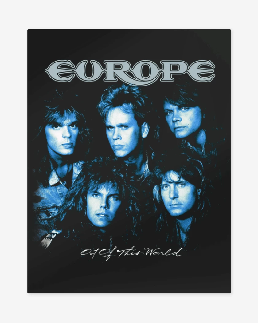 Print metalico Europe Out of This World