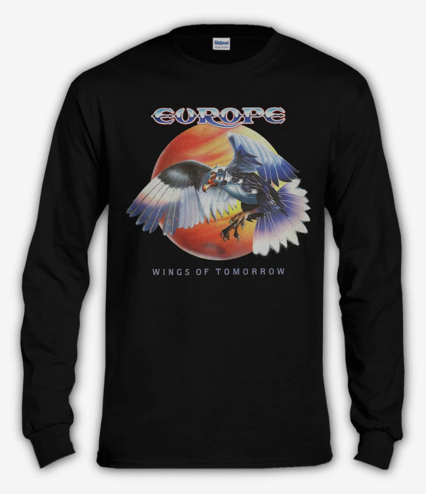 Polera manga larga Negro de Europe Wings of Tomorrow
