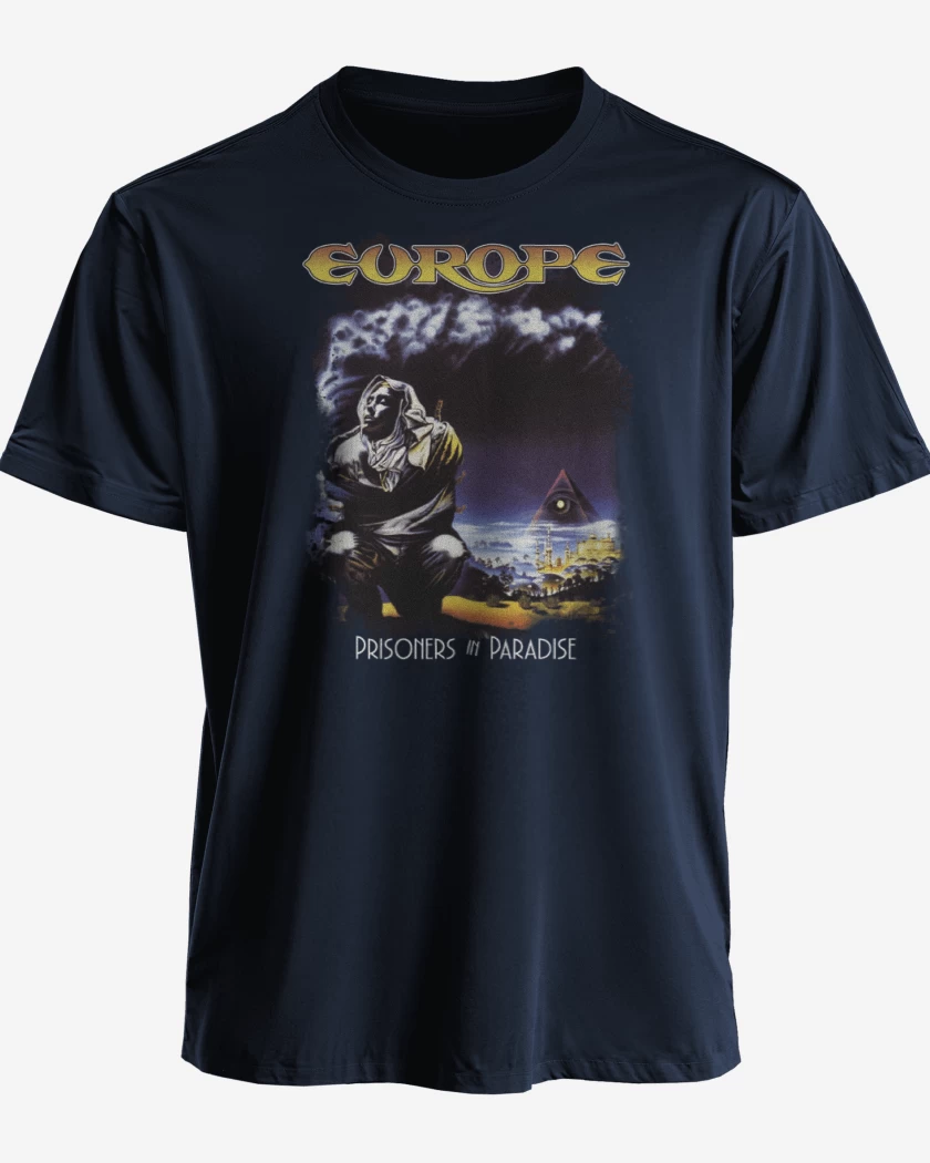 Polera premium Azul Marino de Europe Prisoners in Paradise