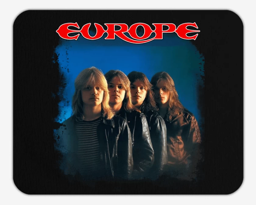 Mousepad Negro de Europe 1983