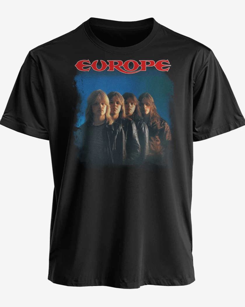 Polera premium Negro de Europe 1983