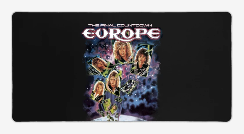 Mouse pad Gamer Europe The Final Countdown